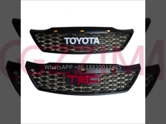Grille de pare-chocs avant noir en plastique ABS Fortuner 2012 Grille automatique avec lettre