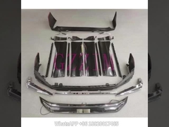 accessoires de voiture kit de carrosserie de voiture kit de mise à niveau de lifting facial avant pour toyota hiace kdh 200 narrow 2014-2018