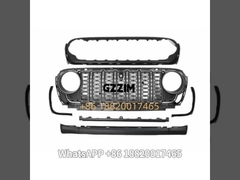 Grille avant de voiture en plastique de haute qualité Grille de pare-chocs utilisée pour Jeep Wrangler 2024