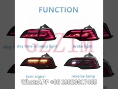 Tesla Modèle 3 2017 2018 2019 Pièces détachées automobiles Accessoires ABS Lampade arrière LED en plastique