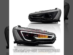 Parties automobiles ABS en plastique LED avant lumière Parties lampe de tête Pour Mitsubishi Lancer 2008-2018