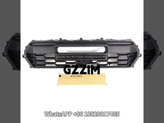 Toyota Tacoma 2024 Grille avant en maille ABS avec barre lumineuse Grille automobile noire Grille avant moyenne