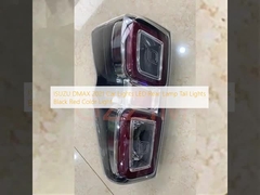 ISUZU DMAX 2021 feux de voiture LED lampe arrière feux arrière noir rouge couleur lumière