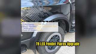 Élargisseurs d'ailes à LED pour protection améliorée du camion T9