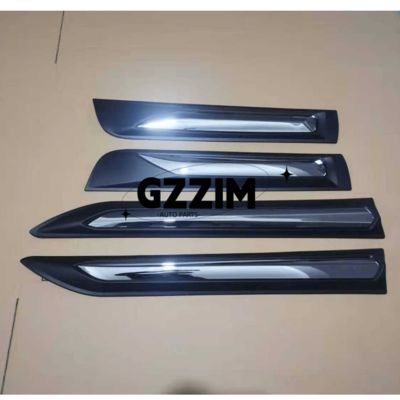 Plastic Refit Door Step Protect Trim Moulding Cover Trim For Hilux Revo Vigo