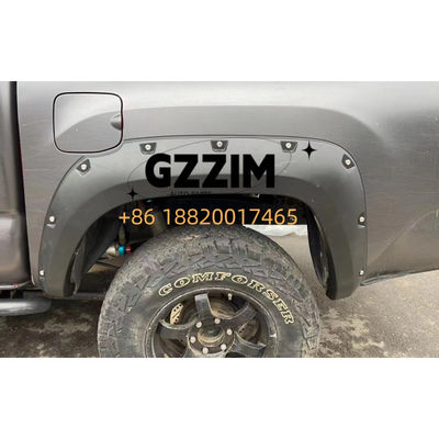 Roue de voiture en plastique noir Fender Flares Toyota Tacoma 2016-2022 Roue Wyebrow