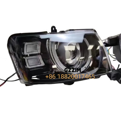 Lumières de voiture LED en plastique ABS Lampes avant pour Nissan Patrol Y61 2014