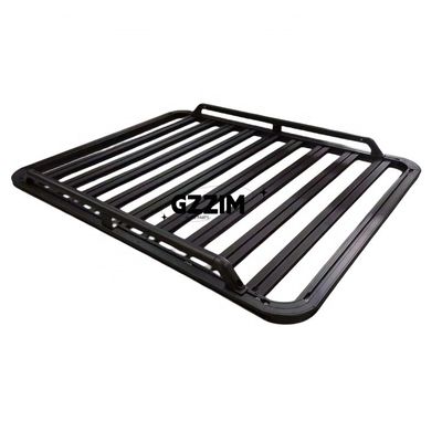 Réservoir de toit en aluminium Y61 de la patrouille Nissan Plateforme de support de toit en aluminium