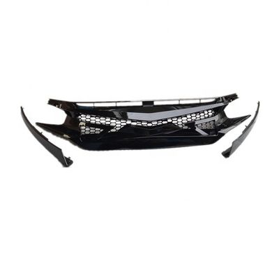 Grille de pare-chocs avant noir de type Fc450 pour Honda Civic X 2016+
