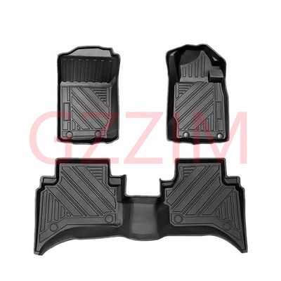 Accessoires de voiture Tapis pour pieds personnalisés Pour Mitsubishi Triton Accessoires de sol RHD