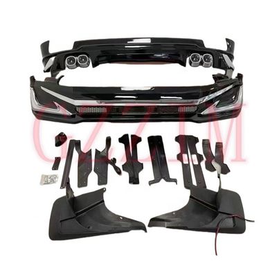 Kit de carrosserie en plastique FJ150 pour Prado FJ150 2018 Kit de conversion avant et arrière Kit de carrosserie noir et blanc
