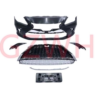 Toyota Corolla en plastique 2006-2013 Mise à niveau vers le LX Style Grille de rafraîchissement du visage Body Kit Noir