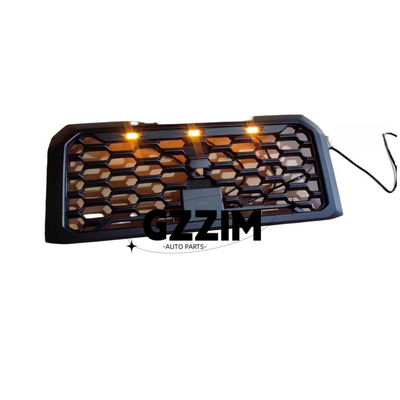 Pour Triton L200 2024 ABS Grille de voiture noire en plastique Grille frontale moyenne