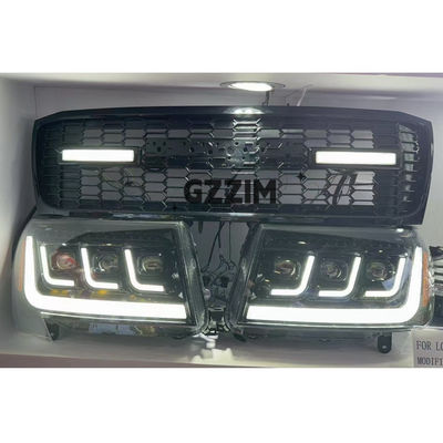 Toyota Land Cruiser FJ100 Feuille avant modifiée avec grille