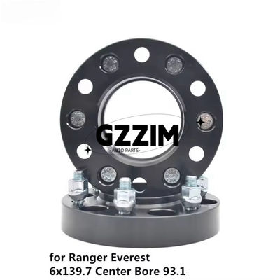 Ford pièces de roue Ranger Everest 6 Lug espaceurs roues 6x139.7 centre de forage 93.1 Hub espaceurs centrés