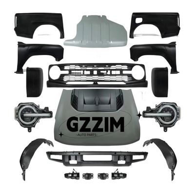 Pièces de mise à niveau de voiture Kit de conversion de carrosserie avant et arrière pour Ford Ranger Modifier à Brounce