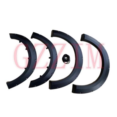 Ford Auto Plastic Black Fender Flares Protecteur de porte de voiture Couverture de balais pour F150 2021